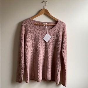 Cashmere Cable-knit Sweater